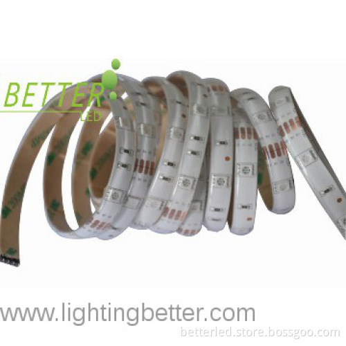 DC12V 5050 RGB LED strip 60led/m with good heat dissipation (IP65)